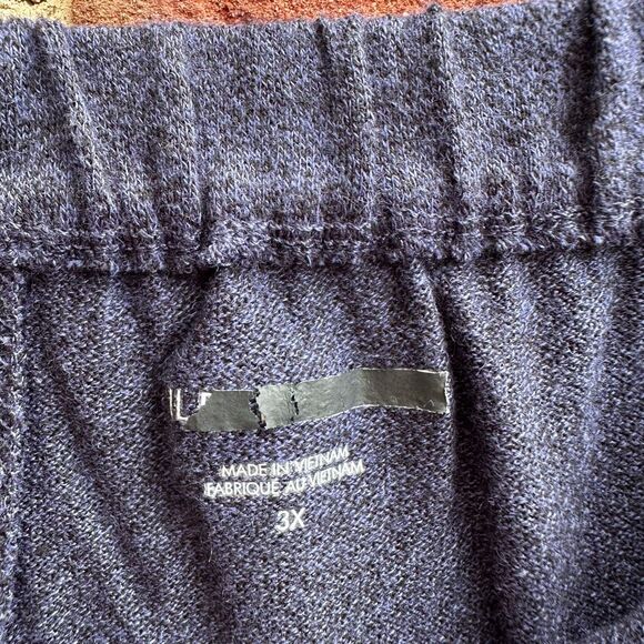 Eileen Fisher Women's $148 Cotton Hemp Melange Tapered Pant 3X - Picture 6 of 8